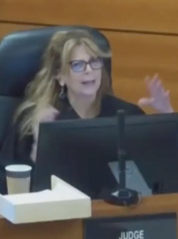 Broward County Judge Allison Gilman on the bench
