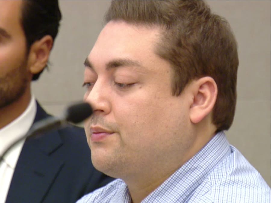 Cedric Von Ferdinand seated in court