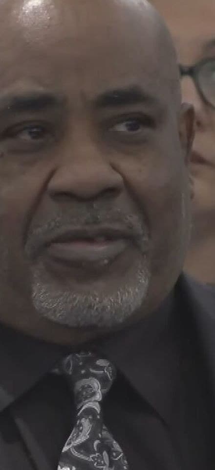 Duane Keffe D Davis in a Las Vegas courtroom