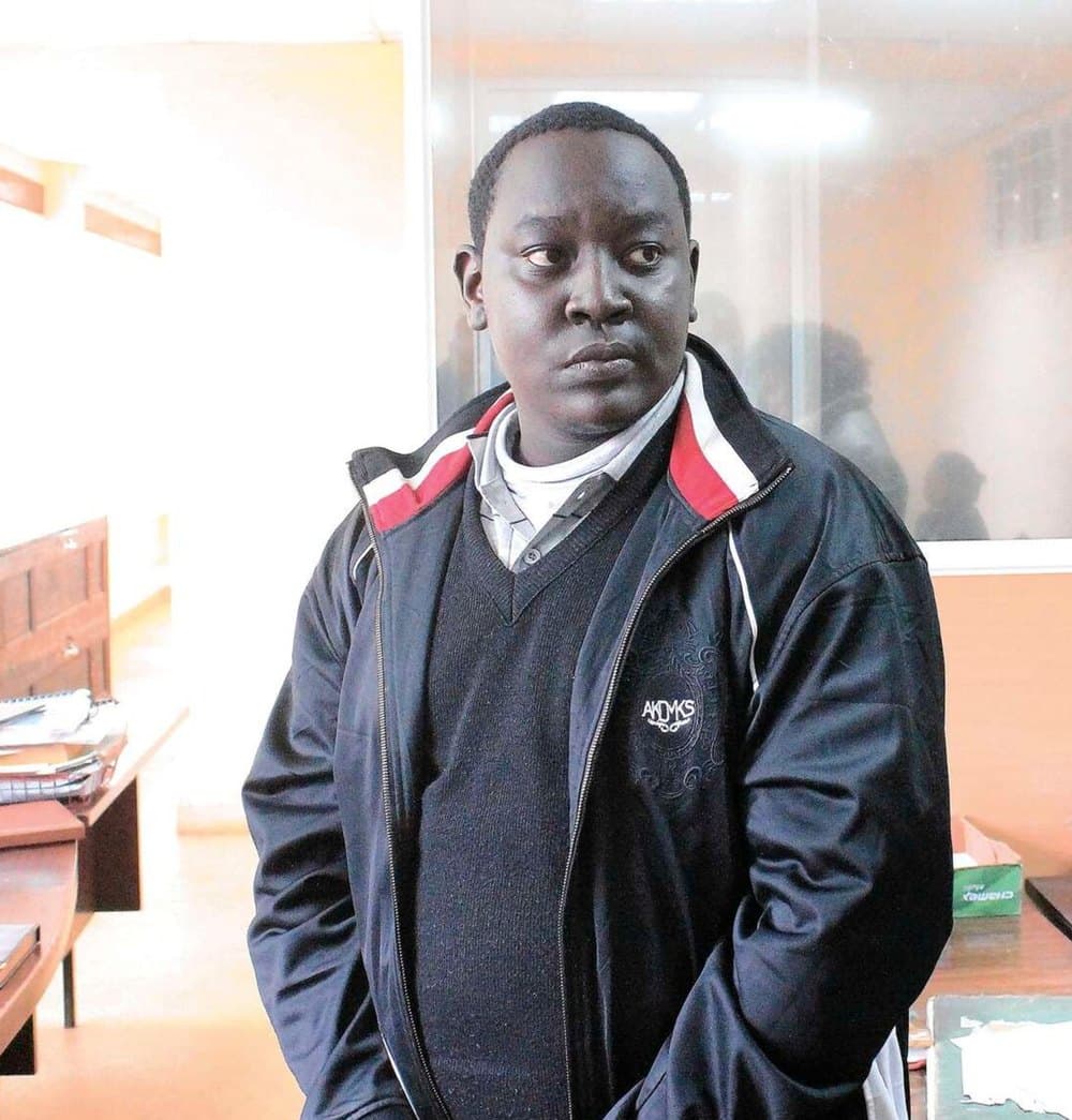 Duncan Livingstone Kimathi at Milimani Law Courts