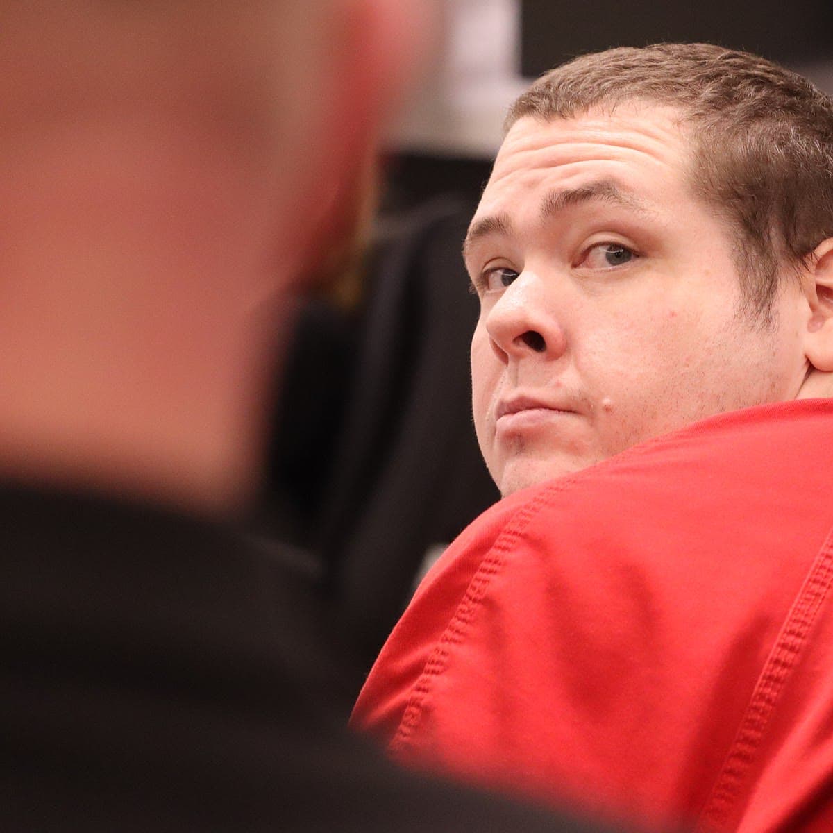 Courtroom photo of Edsel Johnson