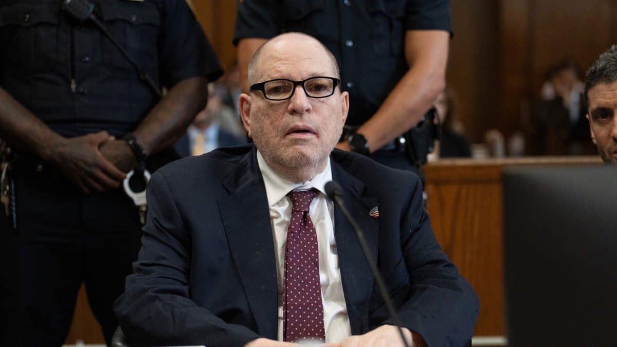 Harvey Weinstein in court