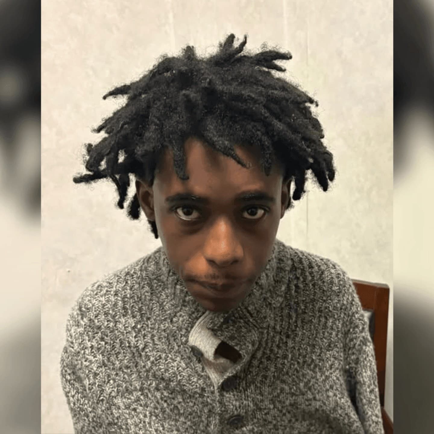 Booking photo of Jaylon Holmes