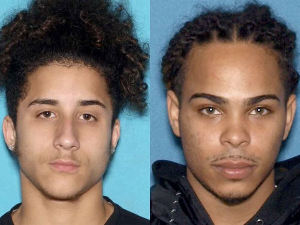 Booking photos of Jefersson Gonzalez and Elvis DeJesus