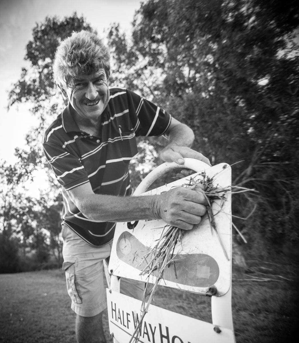Gregory Harding at the Craignish Country Club