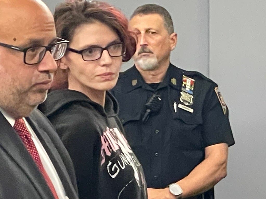 Kacy Corso at her arraignment