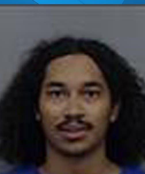 Booking photo of Kaleek Lewis.