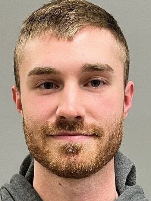 Booking photo of Mac Bailey Marquette.