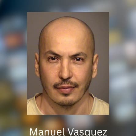 Booking photo of Manuel Vasquez