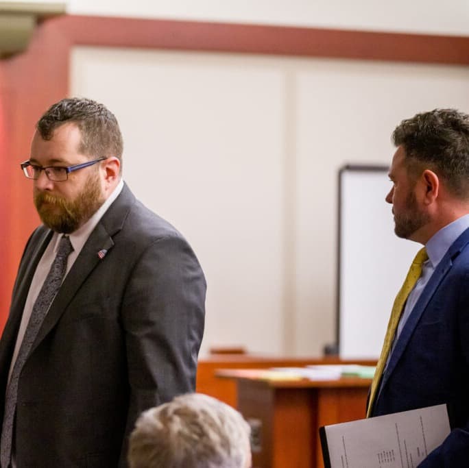 Matthew Scott Alder in a Salt Lake City courtroom