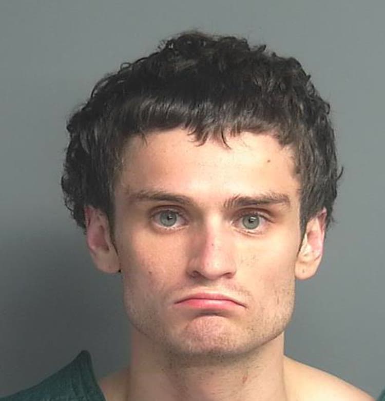 Booking photo of Miles Joseph Fridrich
