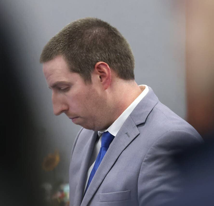 Mitchell Fairbarn in a Las Vegas courtroom