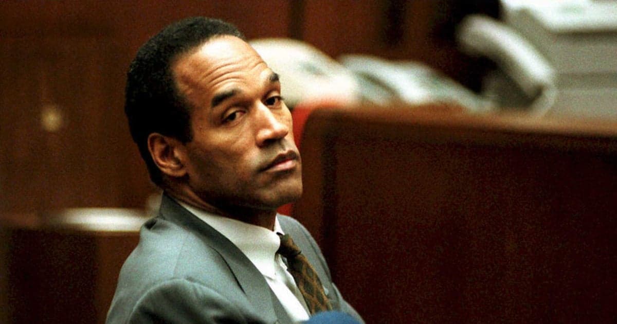 O.J. Simpson in a Los Angeles courtroom in 1994