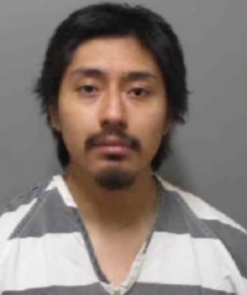 Booking photo of Omar Martinez Cruz.