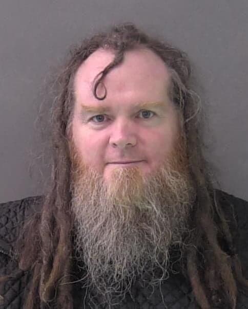Booking photo of Raymond Cecil Kastner.