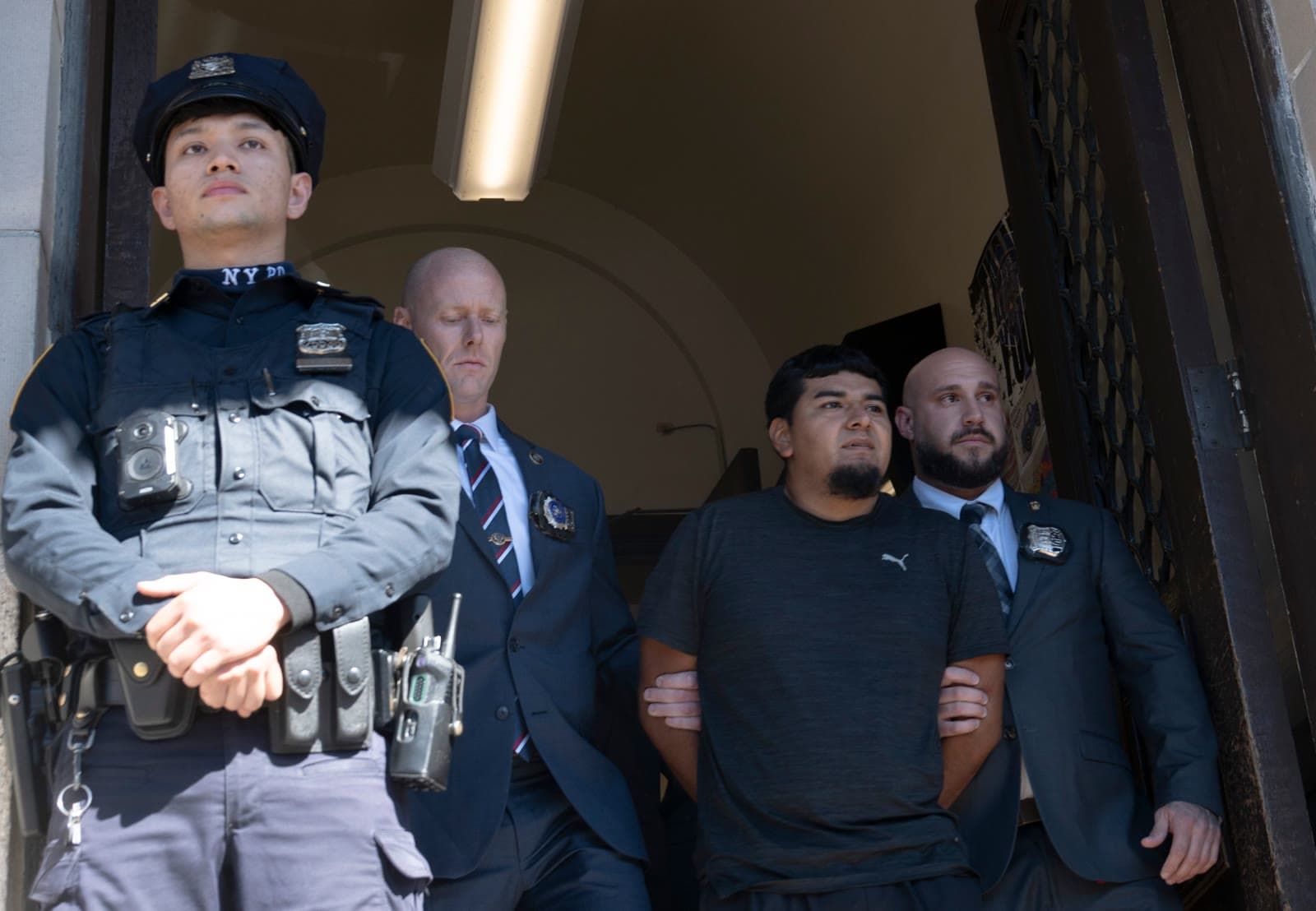 Rogelio Lozano-Garita in handcuffs