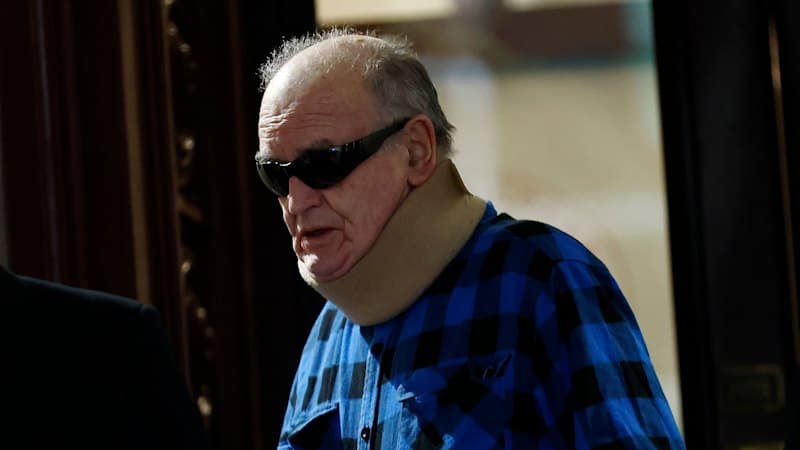 Steven Frederick Johnson outside court
