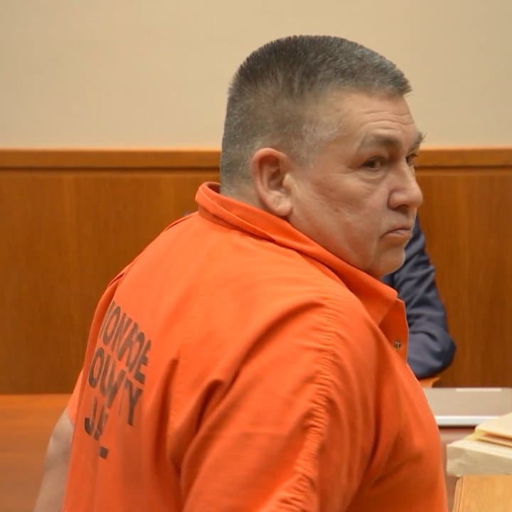 Timothy Kuhn in a Monroe County courtroom