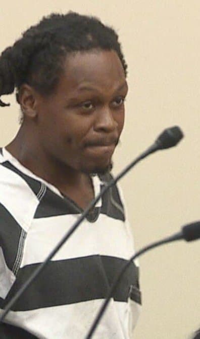 Tovontay Haygood in a Rochester courtroom