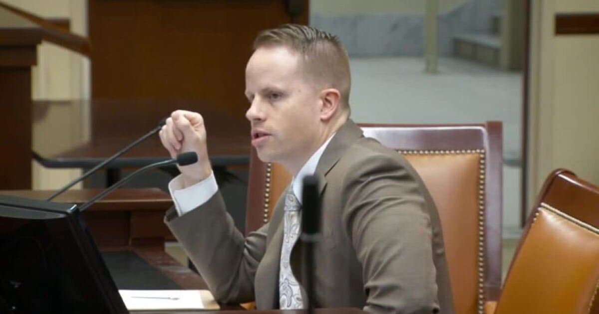 Trevor Lee speaking at a public event