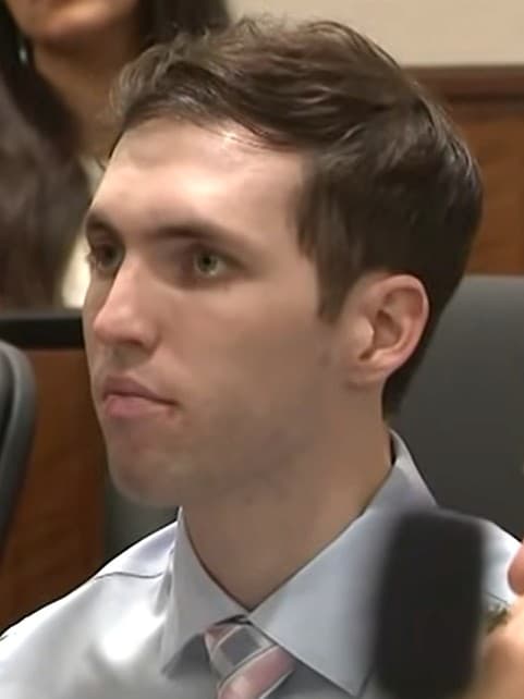 Tyler Robinson in a Provo courtroom