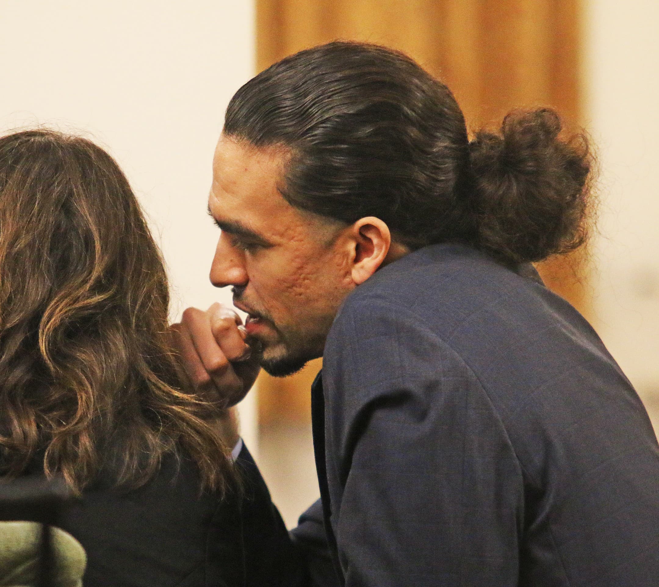 Courtroom photo of Vincent Villarreal