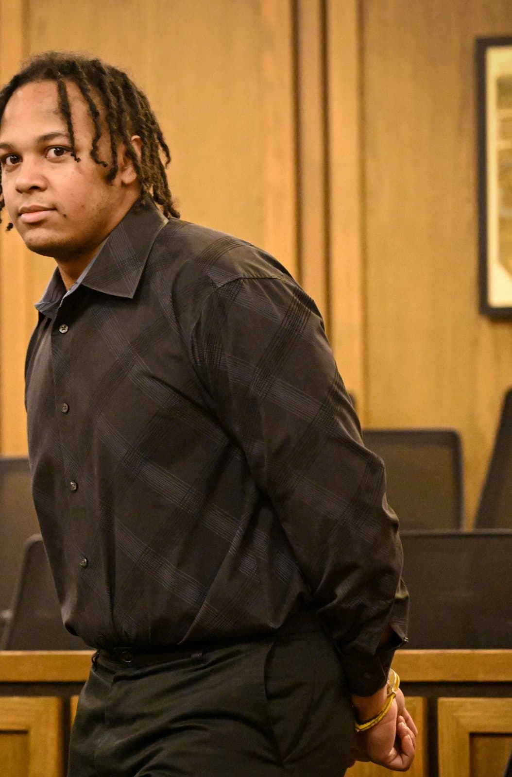 William K. Baldwin in a Spokane County courtroom