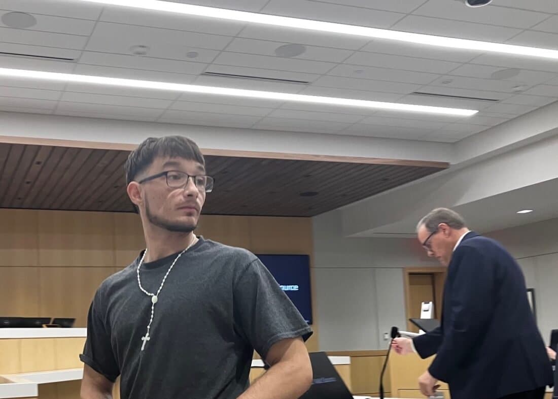 Zachary Odom in court