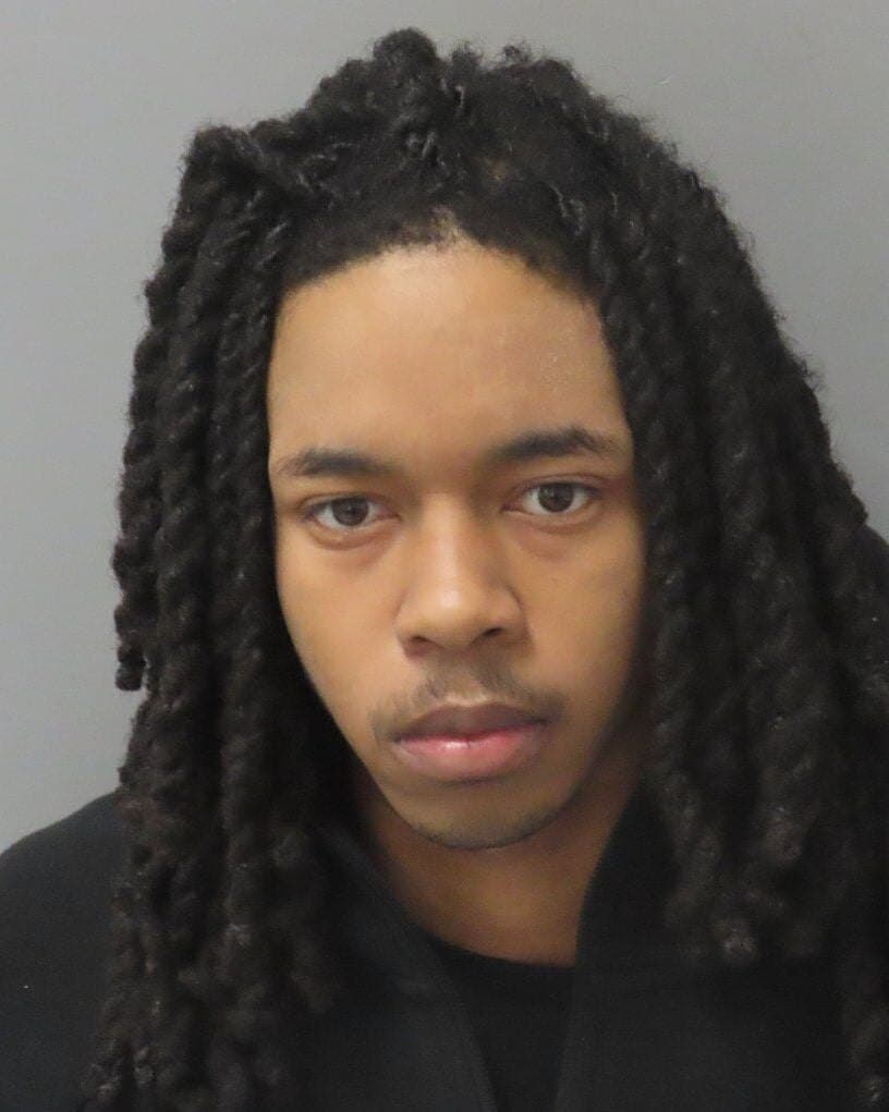 Booking photo of Zahrell Jackson